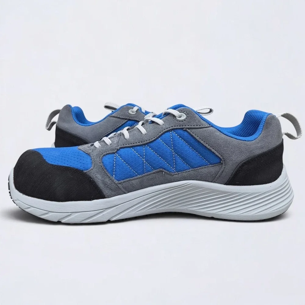 Merrell Work Alpine Sneaker CF Work Shoes Men's 10.5 Blue Gray Safety Toe NWOB